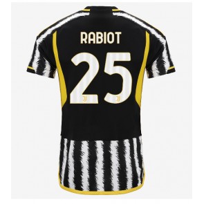 Juventus Adrien Rabiot #25 Hjemmebanetrøje 2023-24 Kort ærmer